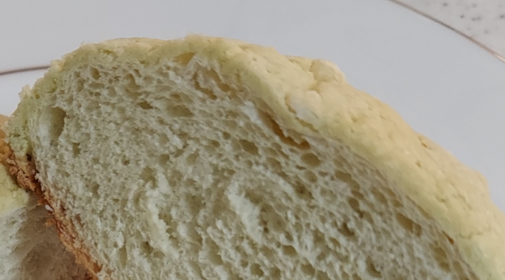ヤマタカのメロンパンを拡大した写真