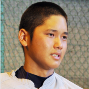 高校時代の大谷翔平選手の写真