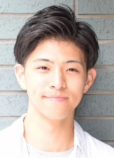 オールバック七三分けの髪型の画像